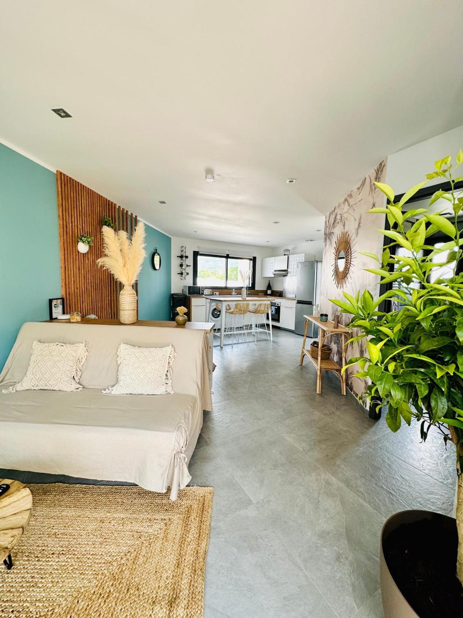 T2 « Boheme » Avec Spa… Calenzana Extérieur photo
